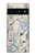 S3882 Carte de vol en route Etui Coque Housse pour Google Pixel 6 Pro