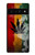 S3890 Drapeau Rasta Reggae Fumée Etui Coque Housse pour Google Pixel 6 Pro