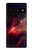 S3897 Espace nébuleuse rouge Etui Coque Housse pour Google Pixel 6 Pro