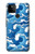 S3901 Vagues esthétiques de l'océan de tempête Etui Coque Housse pour Google Pixel 5A 5G