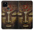S3874 Symbole Ohm du visage de Bouddha Etui Coque Housse pour Google Pixel 5