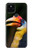 S3876 Calao coloré Etui Coque Housse pour Google Pixel 5