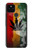 S3890 Drapeau Rasta Reggae Fumée Etui Coque Housse pour Google Pixel 5