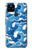 S3901 Vagues esthétiques de l'océan de tempête Etui Coque Housse pour Google Pixel 4a 5G