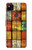 S3861 Bloc de conteneur coloré Etui Coque Housse pour Google Pixel 4a