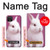 S3870 Mignon bébé lapin Etui Coque Housse pour Google Pixel 4