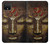 S3874 Symbole Ohm du visage de Bouddha Etui Coque Housse pour Google Pixel 4
