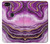 S3896 Stries d'or en marbre violet Etui Coque Housse pour Google Pixel 2