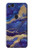 S3906 Marbre violet bleu marine Etui Coque Housse pour Google Pixel 2