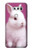 S3870 Mignon bébé lapin Etui Coque Housse pour LG V30, LG V30 Plus, LG V30S ThinQ, LG V35, LG V35 ThinQ