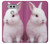 S3870 Mignon bébé lapin Etui Coque Housse pour LG V20