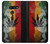 S3890 Drapeau Rasta Reggae Fumée Etui Coque Housse pour LG G8 ThinQ