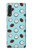 S3860 Motif à pois de noix de coco Etui Coque Housse pour LG Velvet