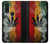 S3890 Drapeau Rasta Reggae Fumée Etui Coque Housse pour Motorola One Action (Moto P40 Power)