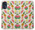 S3883 Motif de fruits Etui Coque Housse pour Motorola Moto G (2022)