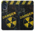 S3891 Risque nucléaire Danger Etui Coque Housse pour Motorola Moto G (2022)