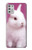 S3870 Mignon bébé lapin Etui Coque Housse pour Motorola Moto G Stylus (2021)