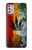 S3890 Drapeau Rasta Reggae Fumée Etui Coque Housse pour Motorola Moto G Stylus (2021)