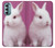 S3870 Mignon bébé lapin Etui Coque Housse pour Motorola Moto G Stylus 5G (2022)