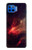 S3897 Espace nébuleuse rouge Etui Coque Housse pour Motorola Moto G 5G Plus