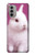 S3870 Mignon bébé lapin Etui Coque Housse pour Motorola Moto G51 5G