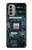 S3880 Impression électronique Etui Coque Housse pour Motorola Moto G51 5G