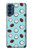 S3860 Motif à pois de noix de coco Etui Coque Housse pour Motorola Moto G41