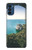 S3865 Europe Plage Duino Italie Etui Coque Housse pour Motorola Moto G41