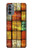 S3861 Bloc de conteneur coloré Etui Coque Housse pour Motorola Moto G31