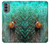 S3893 Poisson-clown Ocellaris Etui Coque Housse pour Motorola Moto G31