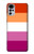 S3887 Drapeau de la fierté lesbienne Etui Coque Housse pour Motorola Moto G22