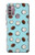 S3860 Motif à pois de noix de coco Etui Coque Housse pour Motorola Moto G30, G20, G10