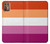 S3887 Drapeau de la fierté lesbienne Etui Coque Housse pour Motorola Moto G9 Plus