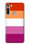 S3887 Drapeau de la fierté lesbienne Etui Coque Housse pour Motorola Moto G8