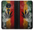 S3890 Drapeau Rasta Reggae Fumée Etui Coque Housse pour Motorola Moto G7 Play