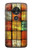 S3861 Bloc de conteneur coloré Etui Coque Housse pour Motorola Moto G7 Power