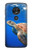 S3898 Tortue de mer Etui Coque Housse pour Motorola Moto G7 Power