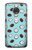 S3860 Motif à pois de noix de coco Etui Coque Housse pour Motorola Moto G7, Moto G7 Plus