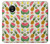 S3883 Motif de fruits Etui Coque Housse pour Motorola Moto G6