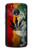 S3890 Drapeau Rasta Reggae Fumée Etui Coque Housse pour Motorola Moto G5 Plus