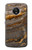 S3886 Rocher de marbre gris Etui Coque Housse pour Motorola Moto G5