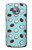 S3860 Motif à pois de noix de coco Etui Coque Housse pour Motorola Moto X4