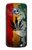 S3890 Drapeau Rasta Reggae Fumée Etui Coque Housse pour Motorola Moto X4