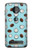 S3860 Motif à pois de noix de coco Etui Coque Housse pour Motorola Moto Z3, Z3 Play