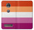 S3887 Drapeau de la fierté lesbienne Etui Coque Housse pour Motorola Moto Z2 Play, Z2 Force