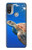 S3898 Tortue de mer Etui Coque Housse pour Motorola Moto E20,E30,E40