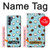 S3860 Motif à pois de noix de coco Etui Coque Housse pour Motorola Edge S30