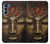 S3874 Symbole Ohm du visage de Bouddha Etui Coque Housse pour Motorola Edge S30