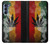 S3890 Drapeau Rasta Reggae Fumée Etui Coque Housse pour Motorola Edge S30