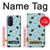 S3860 Motif à pois de noix de coco Etui Coque Housse pour Motorola Edge X30